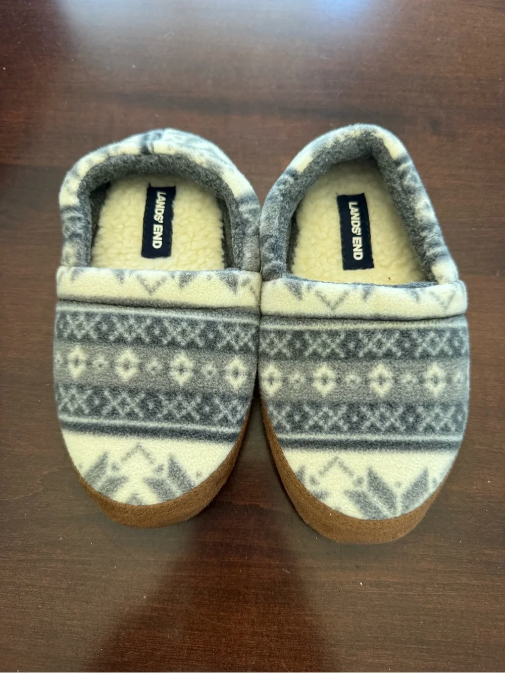 Kids Lands End Slippers
